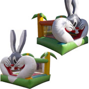 inflatable toy rabbits bouncer